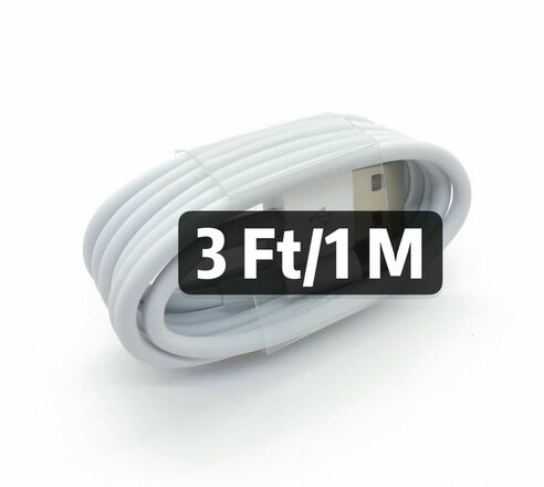 1000x Wholesale Bulk USB Fast Charger Cable 3Ft For iPhone