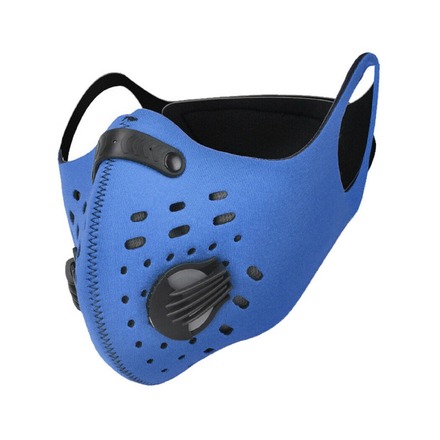 1000x MIX Face Mask With Active Carbon Filter Breathing Valves 
