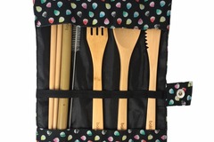  : HK exclusive – 6PC bamboo cutlery set – ‘Tung Po’ Dumplings