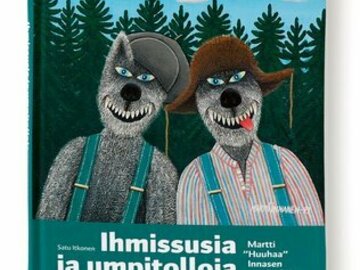 Selling books and other book shop items: Kirja Ihmissusia ja umpitolloja