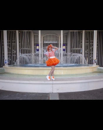 Love Live Hop Stop Nonstop live Chika cosplay 