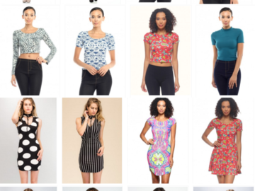 Bulk Lots: Variety Style Dresses, Tops & Skirts, 60 Pieces