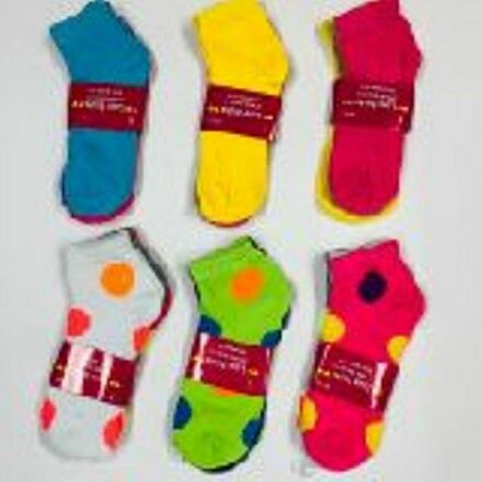 Women & Girls Ankle Socks, Low Cut 240 pairs
