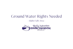 Water Right Buyer: Water Rights Needed - Idaho Falls