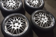 Selling with online payment: Set of DONZ Rims and Tires