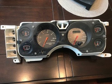 Selling with online payment: Foxbody Gauge Cluster