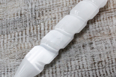 Selling: Selenite Spiral Wands - 16 cm (Point One Ends)