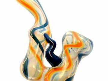 Post Now: Glass Fumed Sherlock Two Piece with Colored…