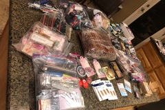 Liquidation/Wholesale Lot: Mystery box of 150pieces-makeup & nails