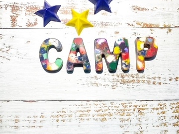 Selling A Singular Item: Personalized Camp Crayons With Star Crayons