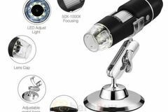 Comprar ahora: 6 Pc Digital Microscope Endoscope 1000X2MP 8LED Magnifier Camera 