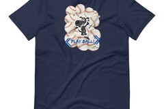Selling: Baseball & Dogs - Play Ball T-Shirt