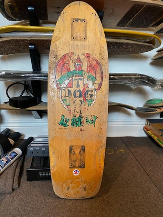 1978 DOGTOWN JIM MUIR SKATEBOARD DECK, RARE! - ACTION VINTAGE