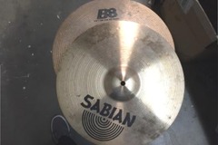 Selling with online payment: Sabian BB 14" matching pair hi hat cymbals