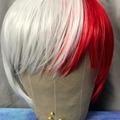 Selling with online payment: Todoroki Spilit Red/White Short Wig