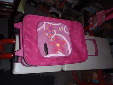Vente: sac-valise à roulettes Framboise & Companie 43x30 cm