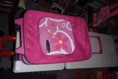 Vente: sac-valise à roulettes Framboise & Companie 43x30 cm