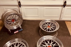 Selling: 17x9 +20 5x112 BBS LM 2pc wheels