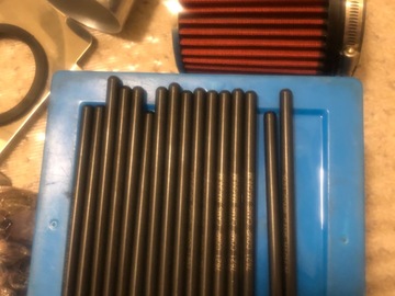 Selling without online payment: Push rods head studs head/header gaskets 