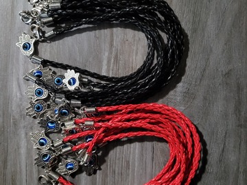 Bulk Lot (Liquidation & Wholesale): Evil eye protection bracelet hott seller 10 piece red 10 black  