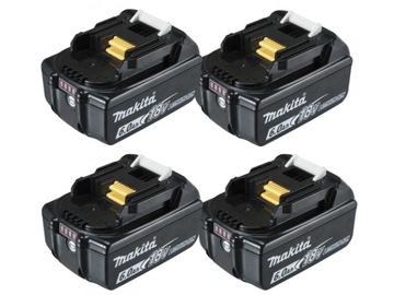 For Sale: 4X MAKITA 18V LXT® LITHIUM-ION 6.0AH BATTERY BL1860