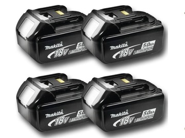 For Sale: 4X MAKITA18V LXT® LITHIUM-ION 5.0AH BATTERY BL1850