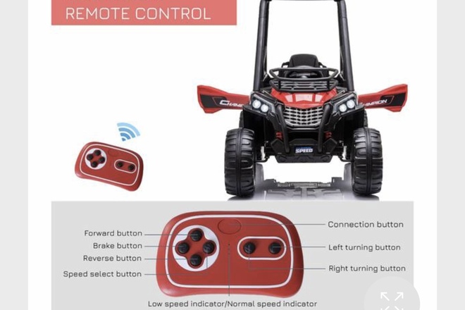 Lot of 5 Kids Ride on Golf Kart / UTV . 12v.