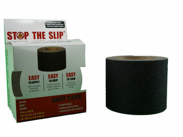SALE: Stop-the-Slip Non-Slip Grit Tape | Black | 30 foot x 4 inch