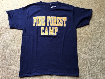 Selling A Singular Item: Youth Large Pine Forest Camp t-shirt 