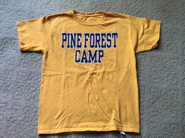 Selling A Singular Item: Adult Small Pine Forest Camp t-shirt 