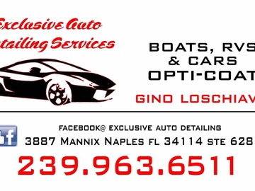 Offering: Exclusive Boat Detailing Service Boat Washes - Naples, Fl