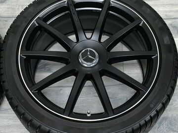 Selling without online payment: 2019 Mercedes S63 AMG 20" OEM Rims, TPMS & Winter Tires 90%