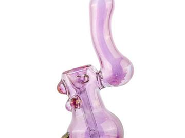 Post Now: Violet Glass Sherlock Bubbler