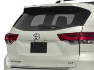 Selling with online payment: 2019 HIGHLANDER  - Decklid  Tailgate