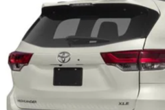Selling with online payment: 2019 HIGHLANDER  - Decklid  Tailgate