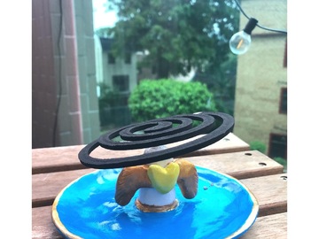  : Angel Mosquito Coil Holder