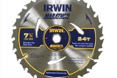 For Sale: IRWIN 184MM 24T WELDTEC CONSTRUCTION CIRCULAR SAW BLADE