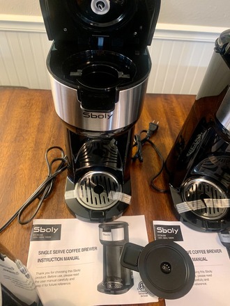 Lot of 5 - Open Box Space Saver Sboly Brand Coffee Makers