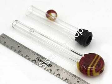  : Glass Blunt Pipe 4″