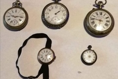 À vendre: Lots de 5 montre à gousset à réparer 