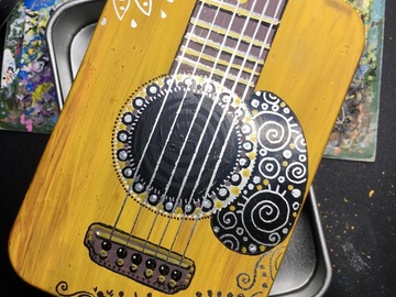 Sell Artworks: Guitar strings tin box