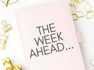 Selling: Week ahead reading- what is coming up?