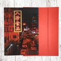  : Sights of Hong Kong Greeting Card 3 (Neon Red Street)