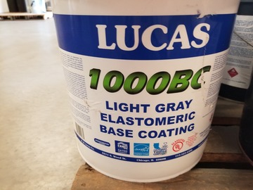 Contact Seller to Buy: LUCAS 1000BC LIGHT GREY 5 GALLON