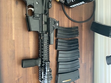 Selling: Mk18 custom suppressed with goodies