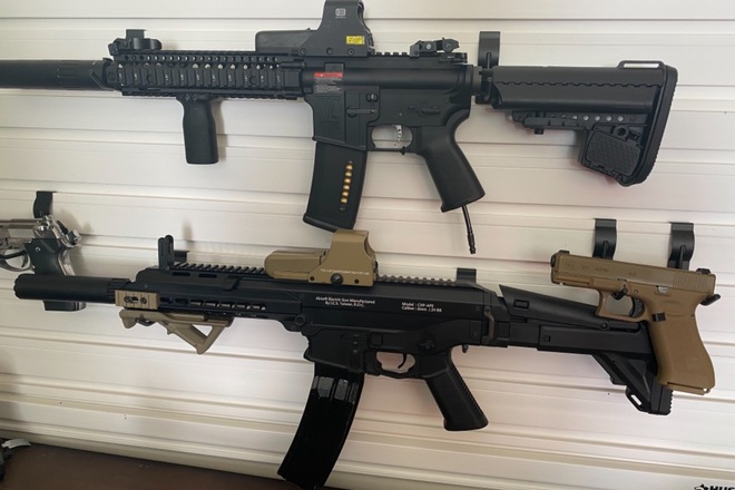 Mk18 custom suppressed with goodies