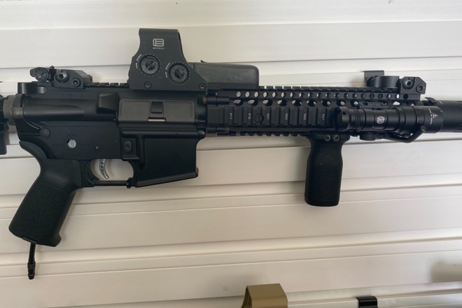 Mk18 custom suppressed with goodies