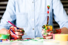 Workshops & Events (Per event pricing): Creative Painting Class