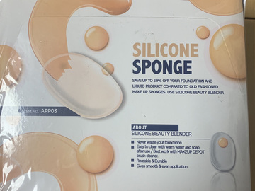 Buy Now: Makeup Depot Silicone Sponge Beauty Blender in Countertop Display