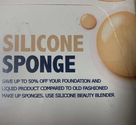 Makeup Depot Silicone Sponge Beauty Blender in Countertop Display